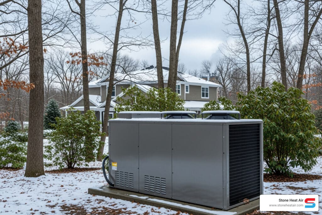 heat pump blowing cold air in grants pass or